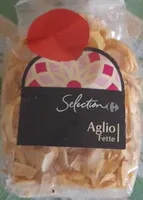 aglio a fette essiccato