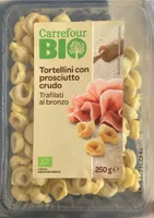 Tortellini bio con prosciutto crudo