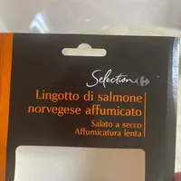 Lingotto di salmone norvegese affumicato