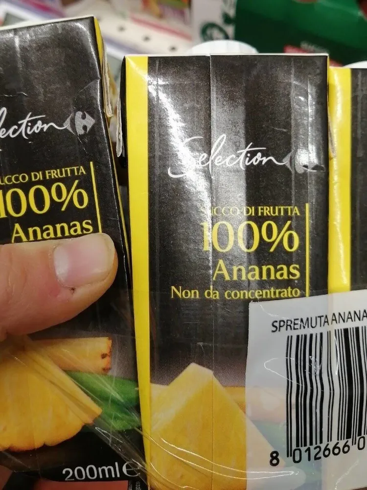 Succo d'ananas