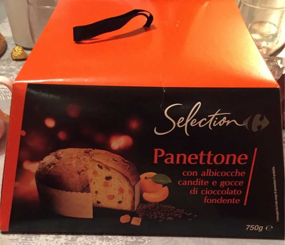 Panettone con albicocche