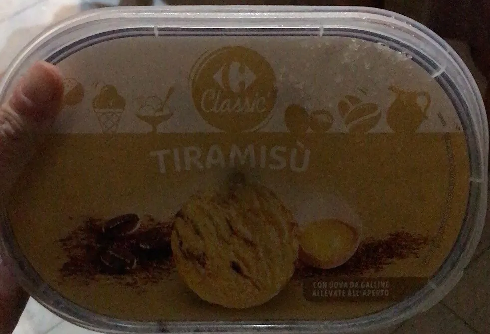 Gelato tiramisu