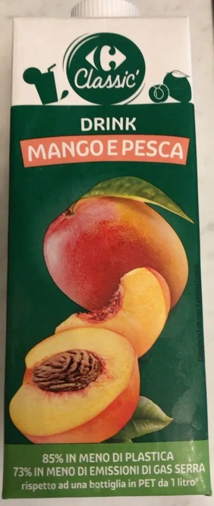 Drink mango e pesca