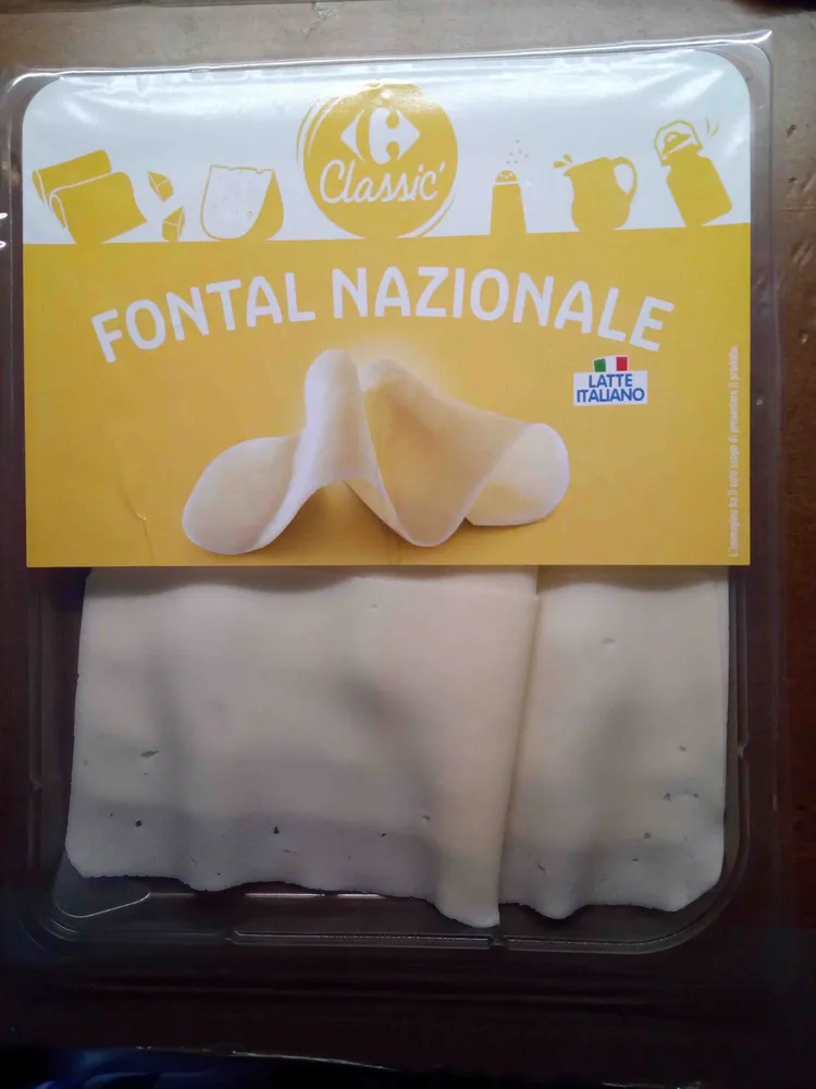 Fontal nazionale a fette