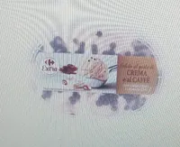 Gelato al gusto di crema e al caffe