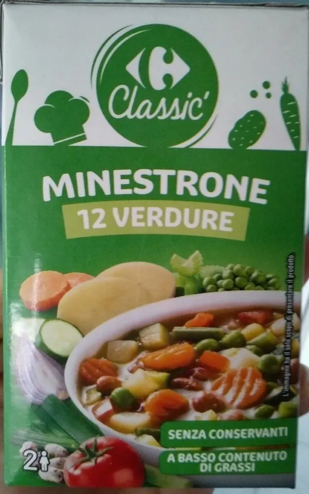 Minestrone con 12 Verdure