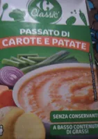 Passato di carote e patate