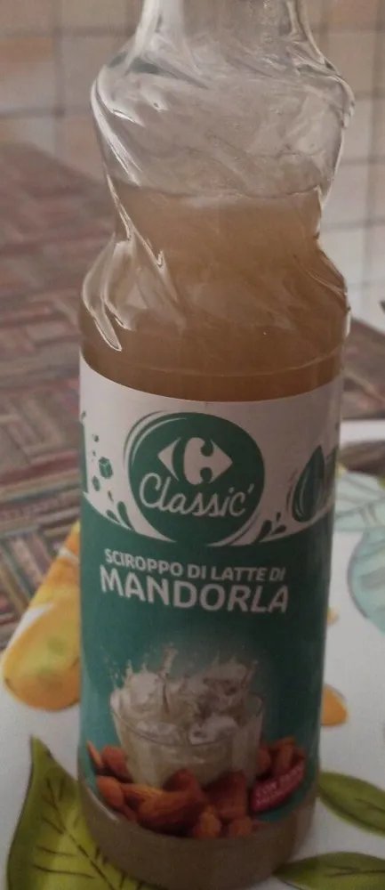 Sciroppo di latte di mandorle
