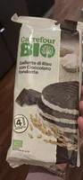 Gallette di riso con cioccolato fondente
