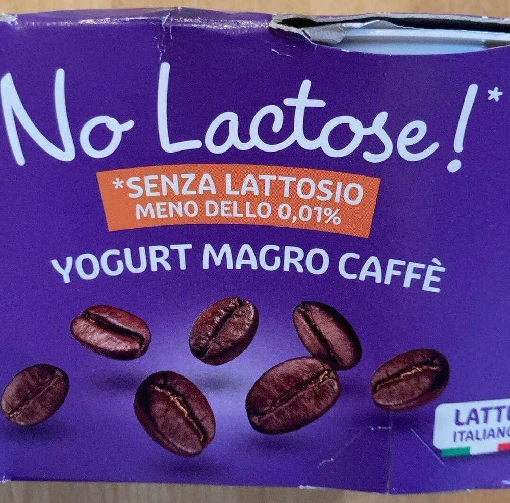Yogurt magro al caffè