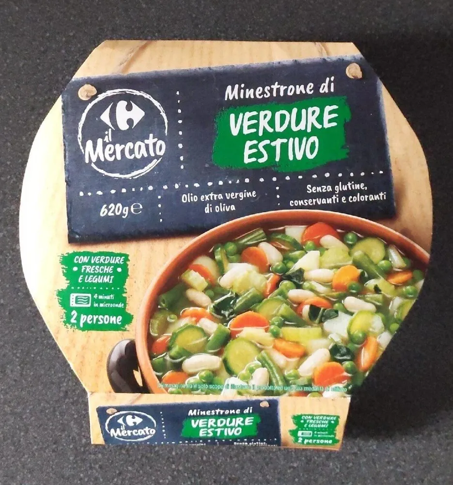 MINESTRONE DI VERDURE DI ESTIVO