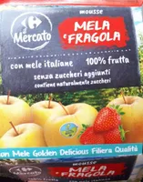 Mousse mela e fragola