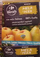 Mela e pera mousse