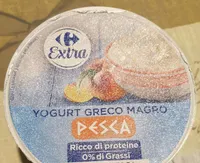 Yogurt greco magro pesca