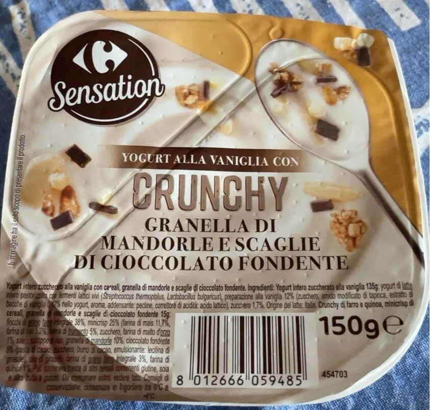 Crunchy yogurt vaniglia