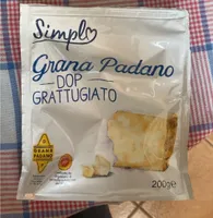 Grana padano dop grattuggiato