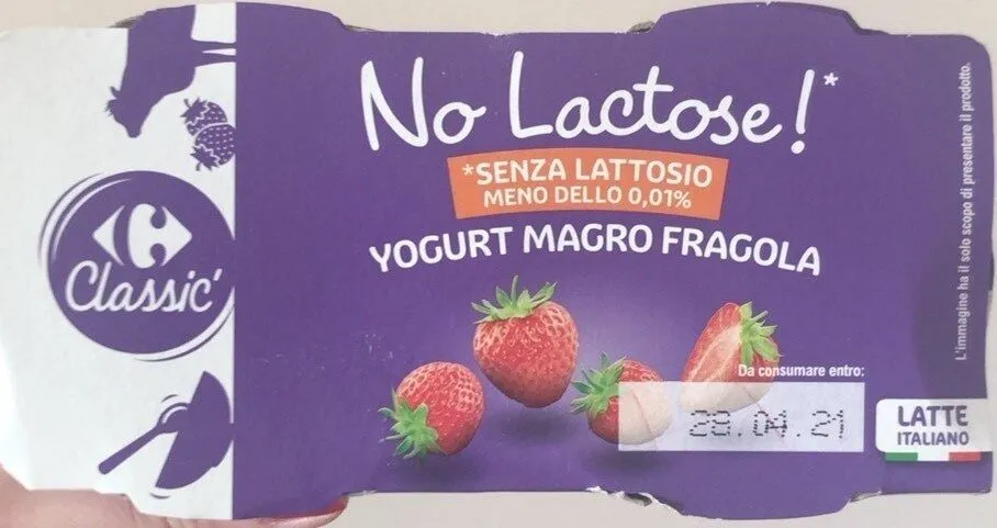 Yogurt magro fragola