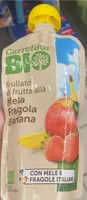 Frullato di frutta alla mela fragola banana