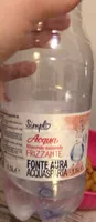 Acqua minerale naturale frizzante