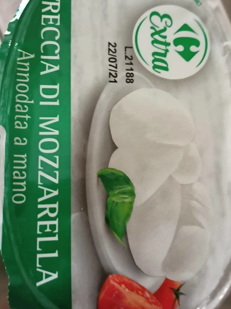 Treccia di mozzarella
