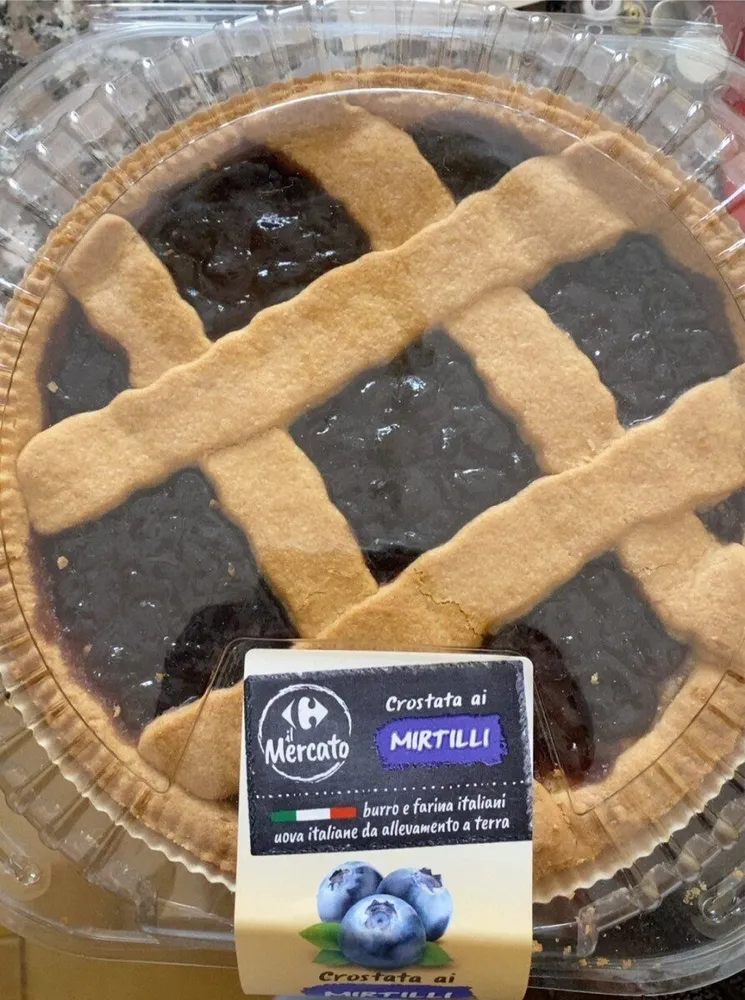 Crostata di mirtilli