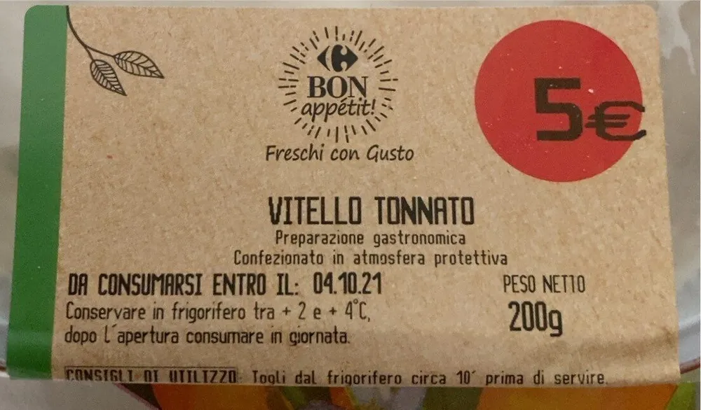 Vitello tonnato