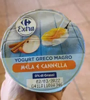 Yogurt greco magro  mela e cannella