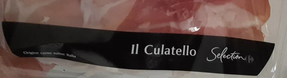 Culatello selection carrefour