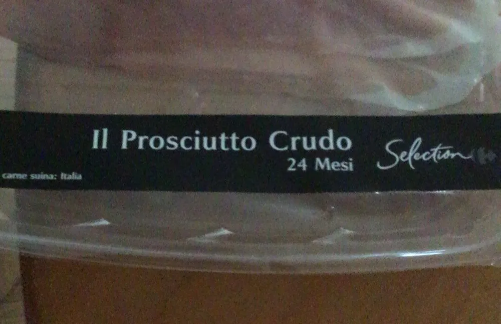 Il prosciutto crudo 24 mesi