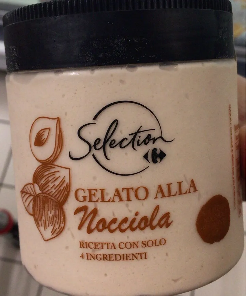 Gelato alla nocciola