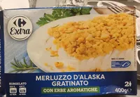 Merluzzo d'alaska gratinato