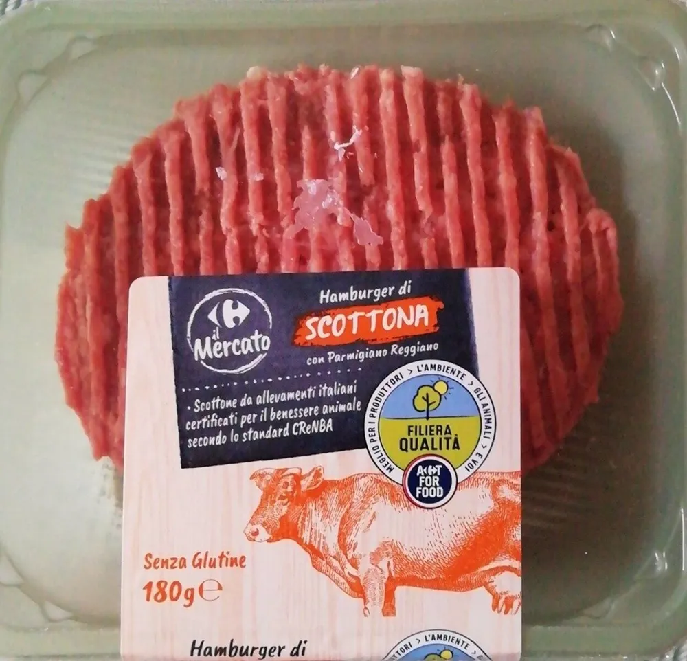 Hamburger di scottona con Parmigiano Reggiano