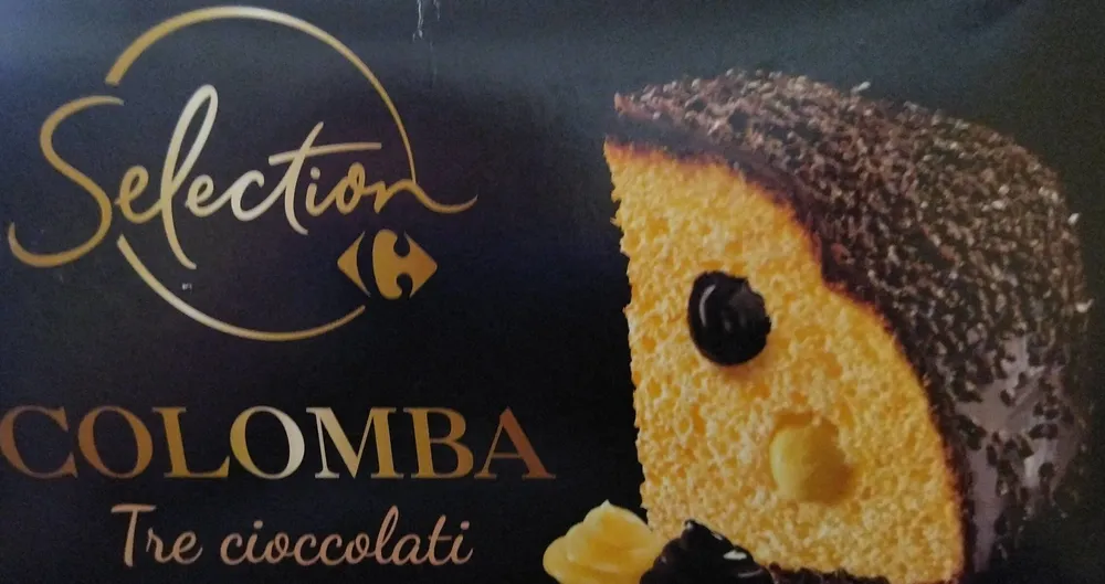 Colomba tre cioccolati selection Carrefour