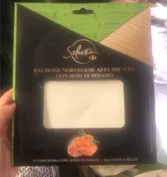 Salmone norvegese affumicato con semi di sesamo