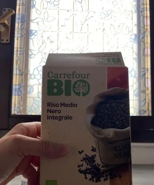 Riso medio nero integrale