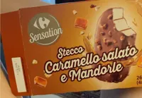 Sensation stecco caramello gelato