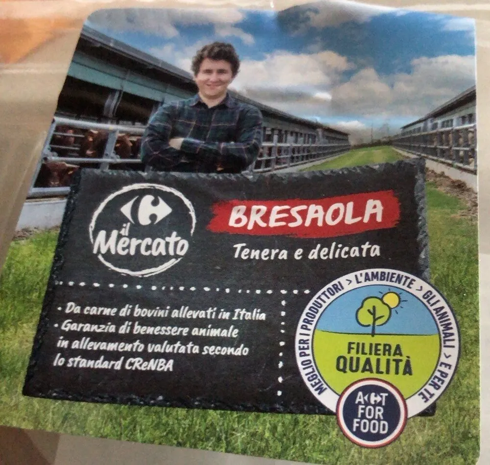 Bresaola affettata