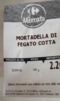 MORTADELLA DI FEGATO COTTA