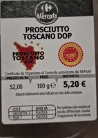 Prosciutto Toscano DOP
