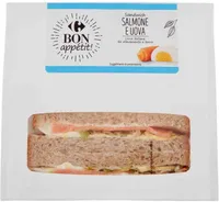 Sandwich Salmone e Uova