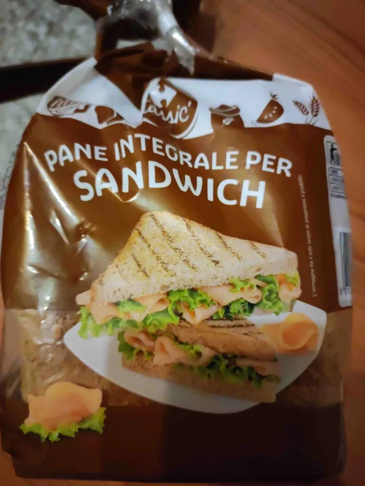 pane integrale per sandwich