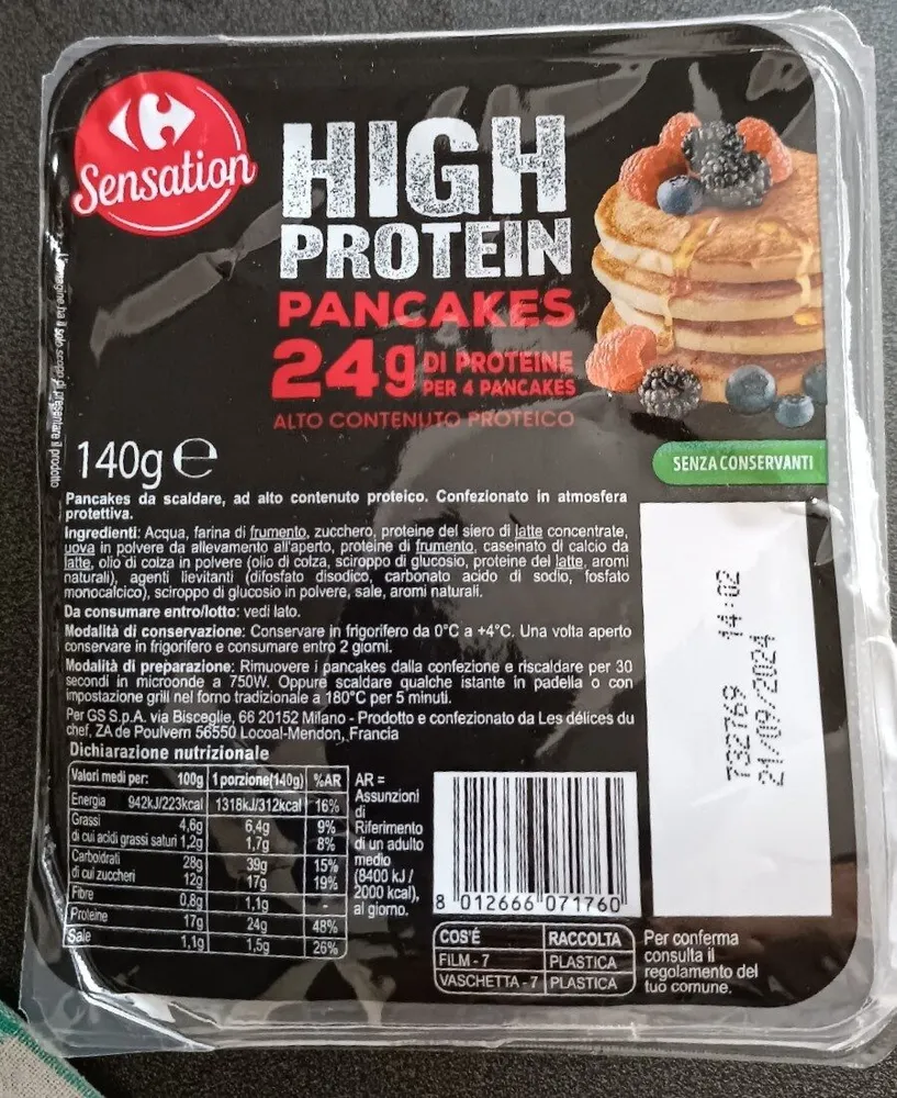 High Protein Pancakes