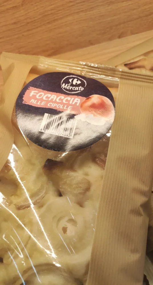 Focaccia cipolle