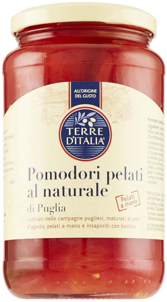 Pomodori pelati natural