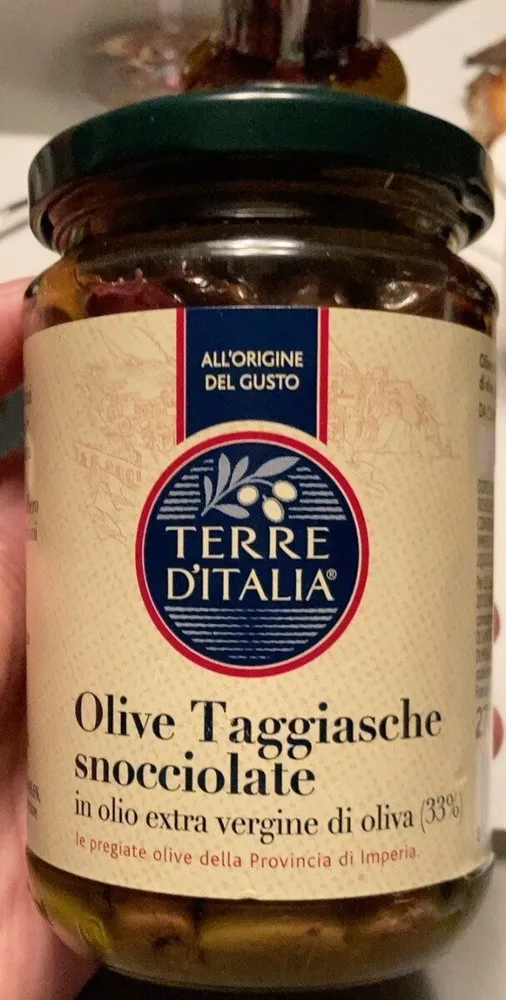 Olive Taggiasche snocciolate