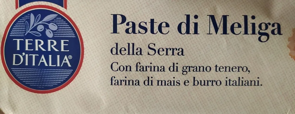 Paste di Meliga