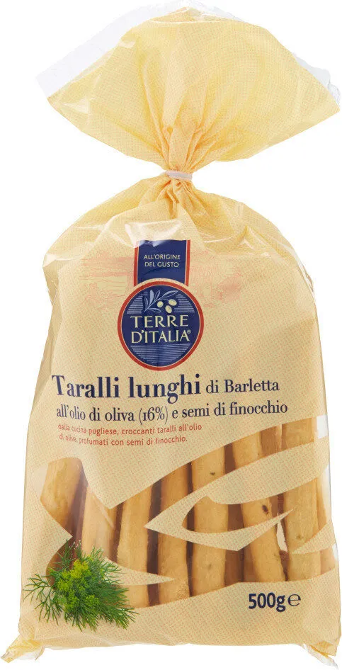 Taralli lunghi di barletta all'olio di oliva