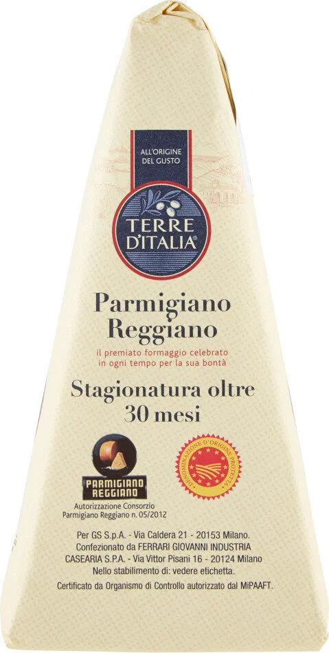 Parmigiano reggiano stagionatura oltre 30 mesi
