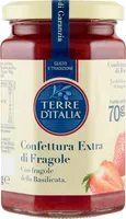 Confettura extra di fragole della basilicata