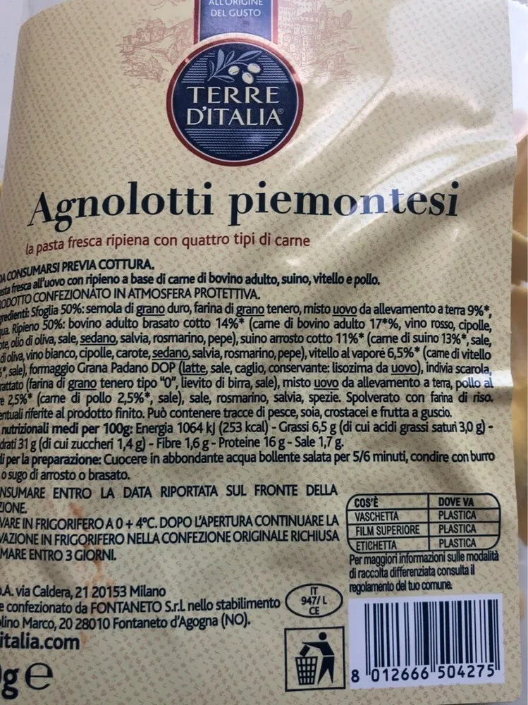 Agnolotti piemontesi